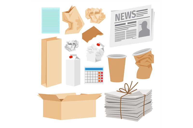 paper-trash-icons-collection