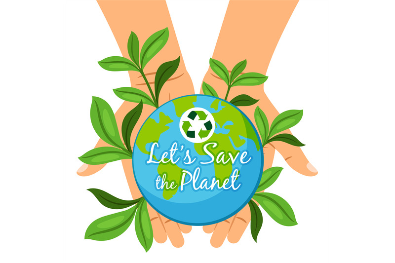 save-the-planet-poster-hands-holding-earth-globe-ecology-care-concept