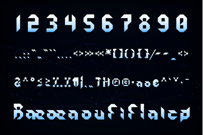 kidshape-futuristic-font