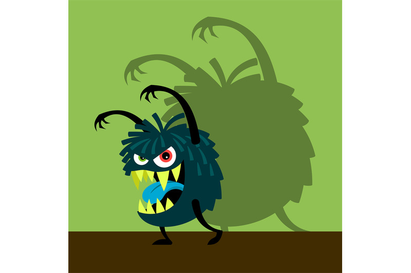 scary-blue-monster-with-shadow