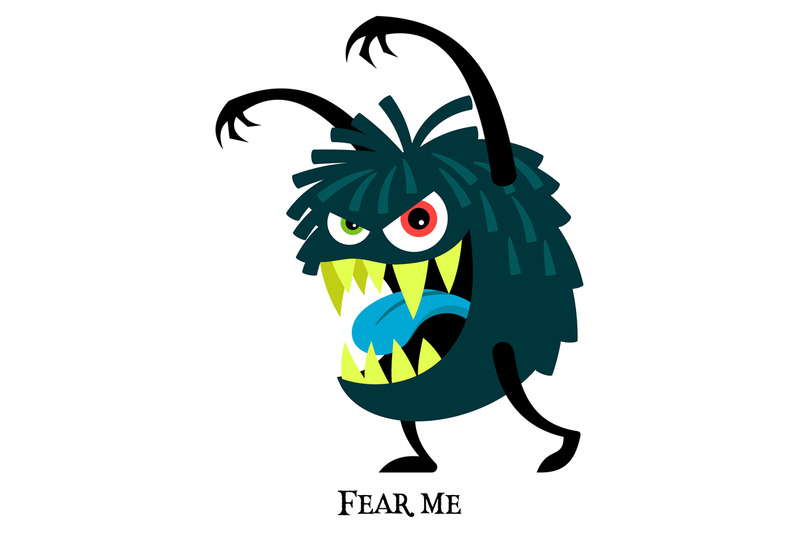 blue-scary-monster-for-t-shirt-design