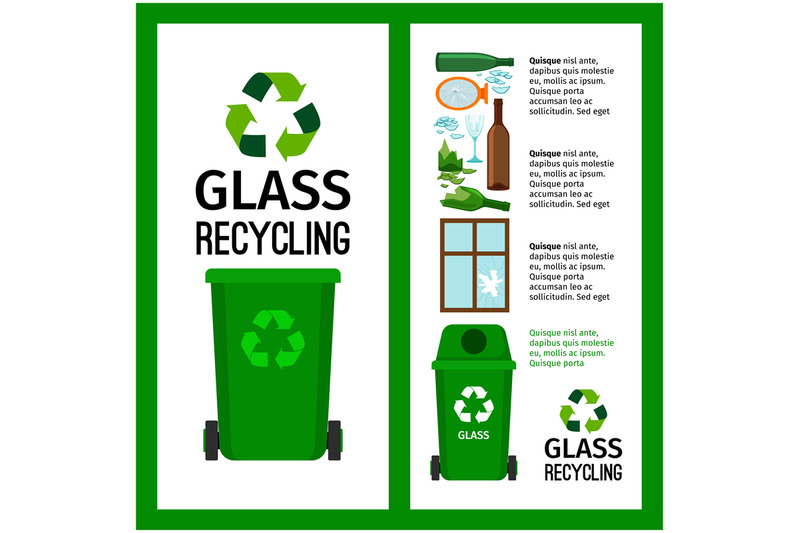 garbage-green-container-info-with-glass