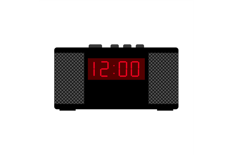 black-alarm-clock