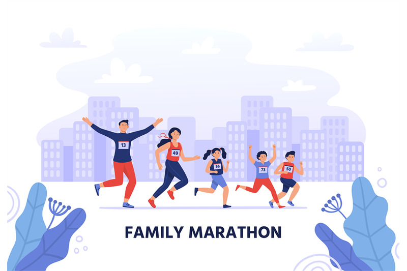 family-marathon-happy-parents-run-together-with-kids-healthy-lifesty