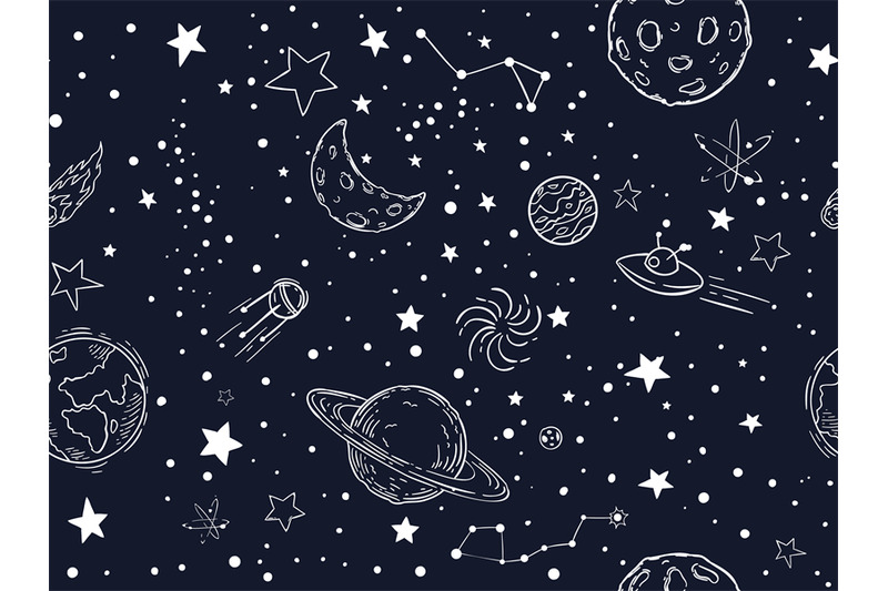 seamless-night-sky-stars-pattern-sketch-moon-space-planets-and-hand