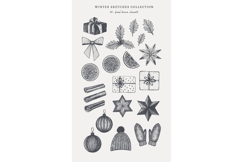 winter-sketches-collection