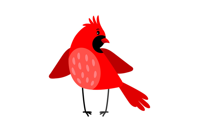 cardinal-bird-icon-isolated-on-white