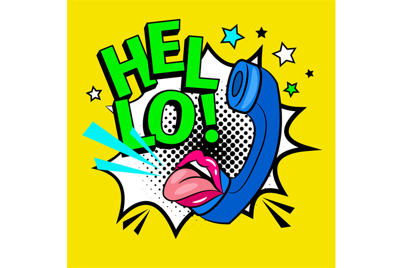 hello-pop-art-illustration