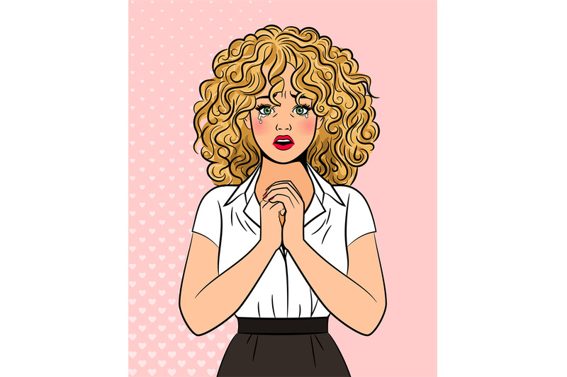 worried-crying-pop-art-style-woman