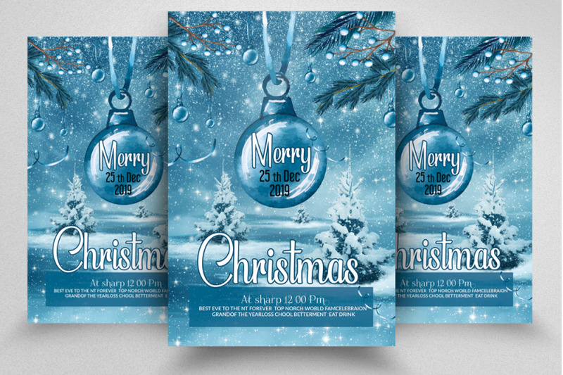 christmas-greeting-flyer-template