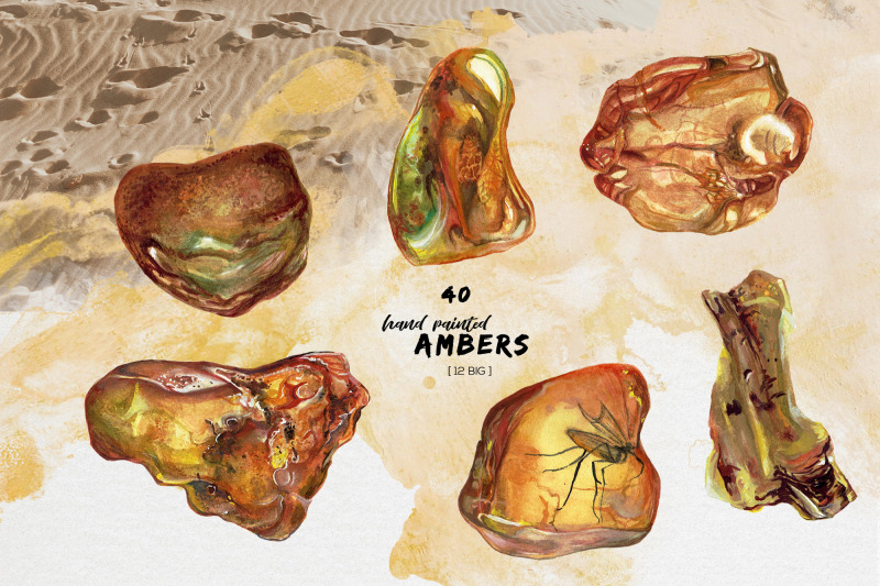 amber-illustrations-clipart-patterns-posters-alphabet-wreaths