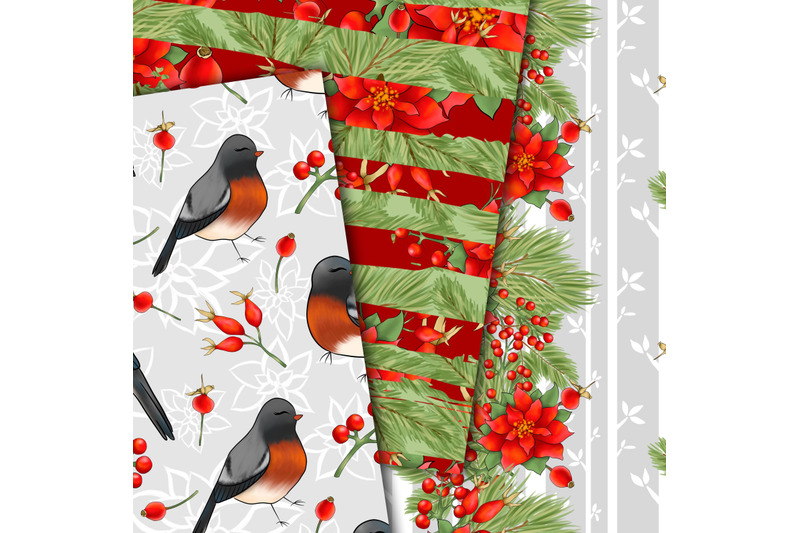 christmas-bird-pattern