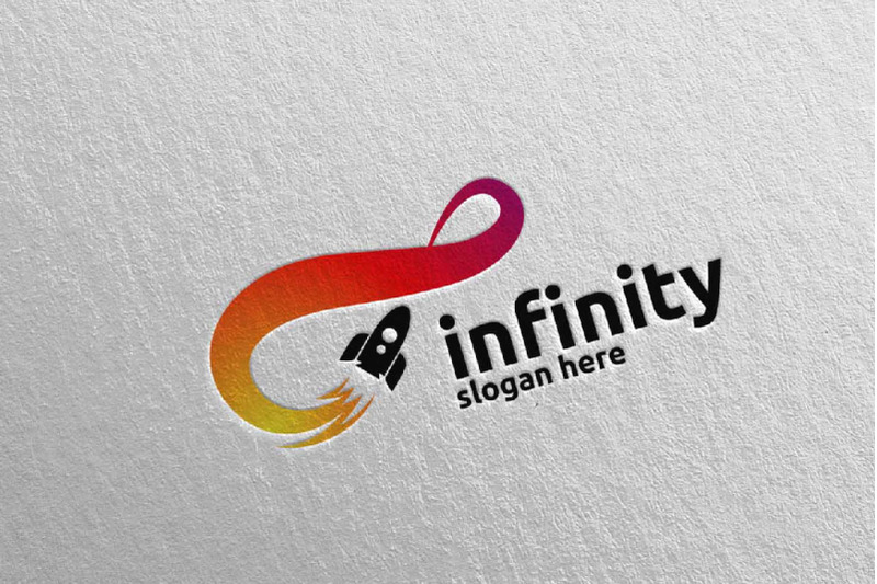 infinity-rocket-logo-design-42