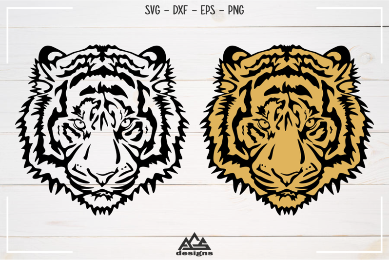 tiger-head-svg-design
