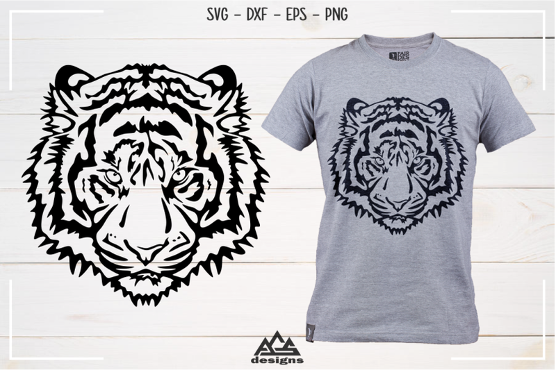 tiger-head-svg-design