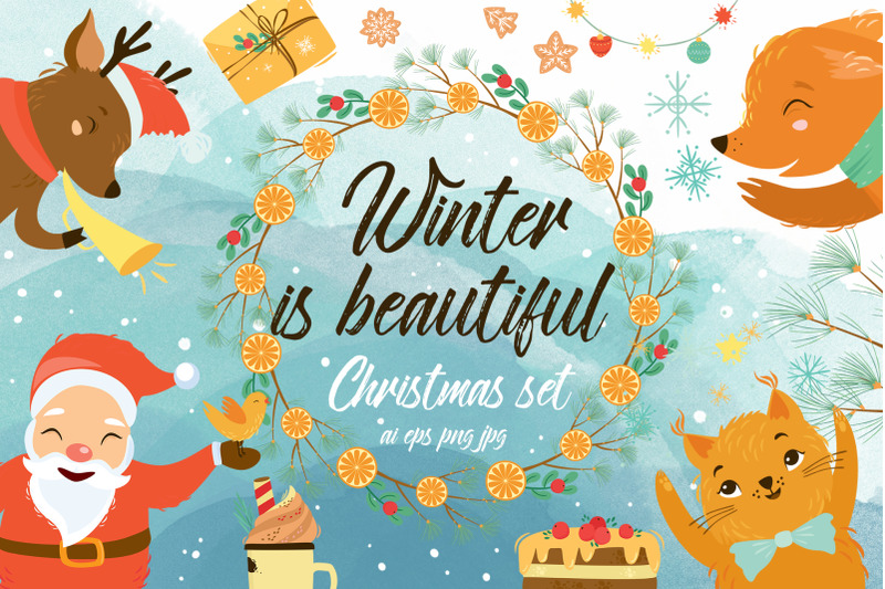 winter-christmas-set-with-santa-svg-ai-eps-png