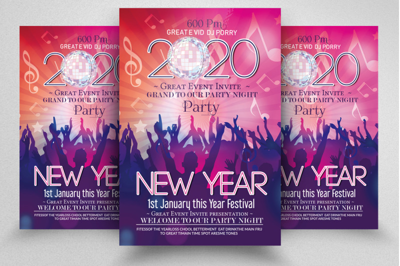 happy-new-year-flyer-template