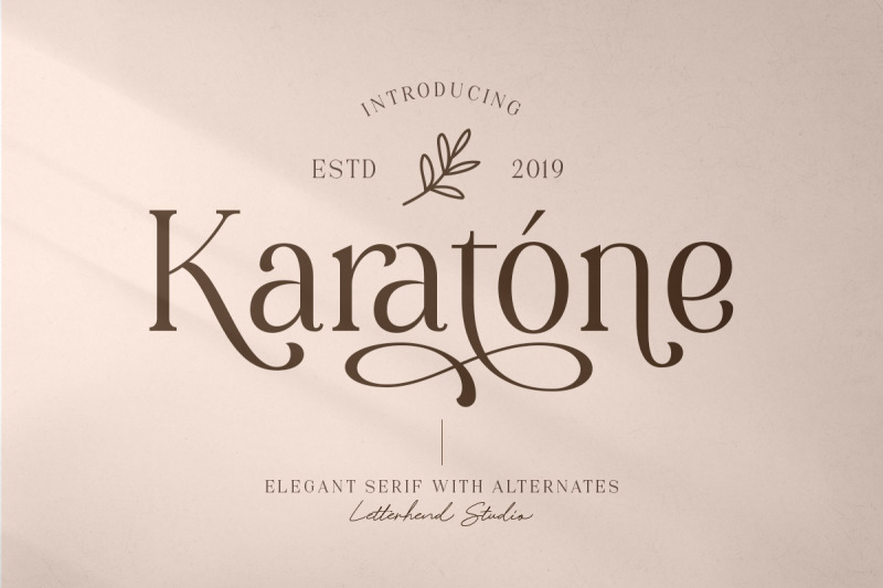 karatone-elegant-serif