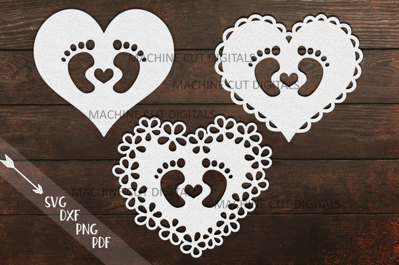 baby-footprint-foot-with-heart-svg-dxf-papercut-laser-cut