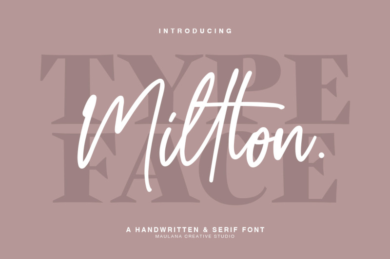 millton-font-duo