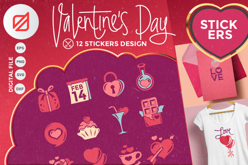 happy-valentine-039-s-day-sticker-collection