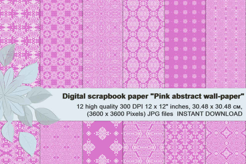 pink-gentle-abstract-and-geometrical-digital-paper