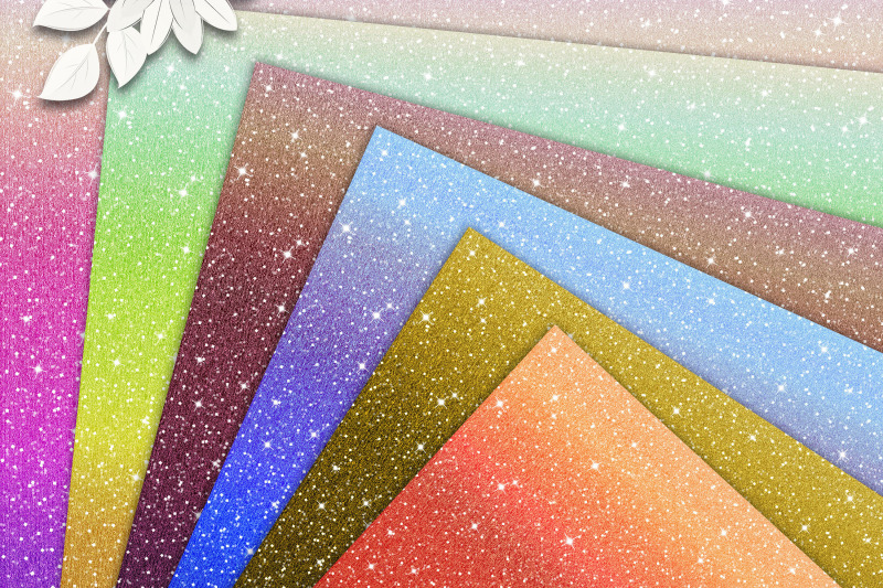 multi-colored-brilliant-glitter-ombre-digital-paper