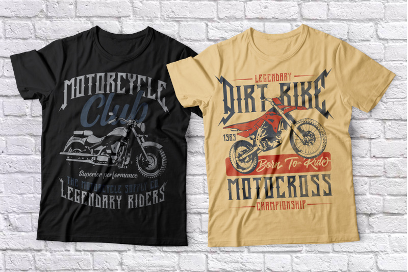 old-biker-label-font-bonus