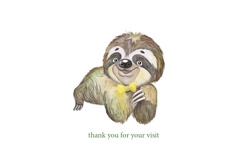 watercolor-christmas-animals-clipart-sloth-clipart-sloth-clip-art