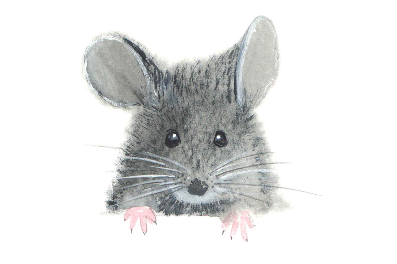 cute-watercolor-mouse