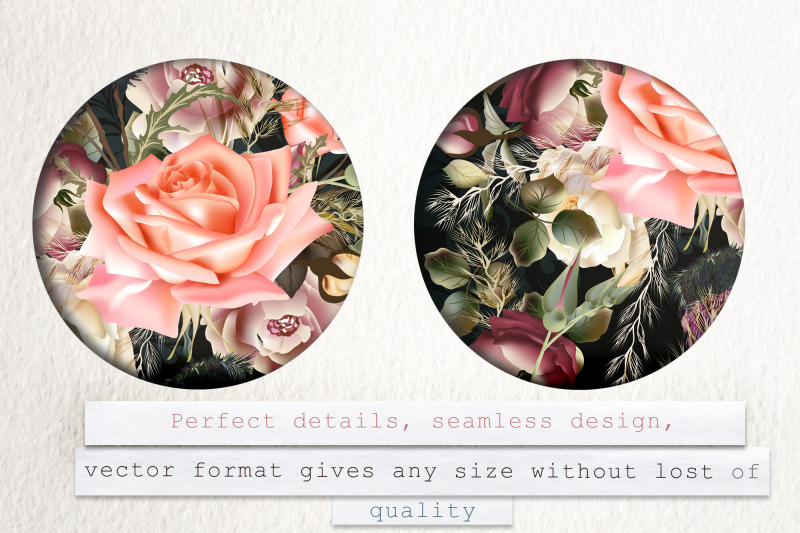beautiful-pattern-with-roses-in-watercolor-style-vector-illustration