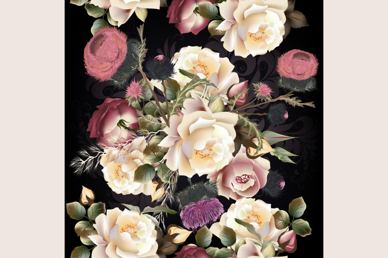 fashion-botanical-pattern-in-retro-style-with-roses