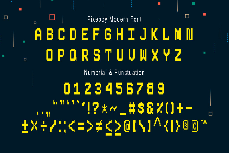 pixeboy-pixel-typeface