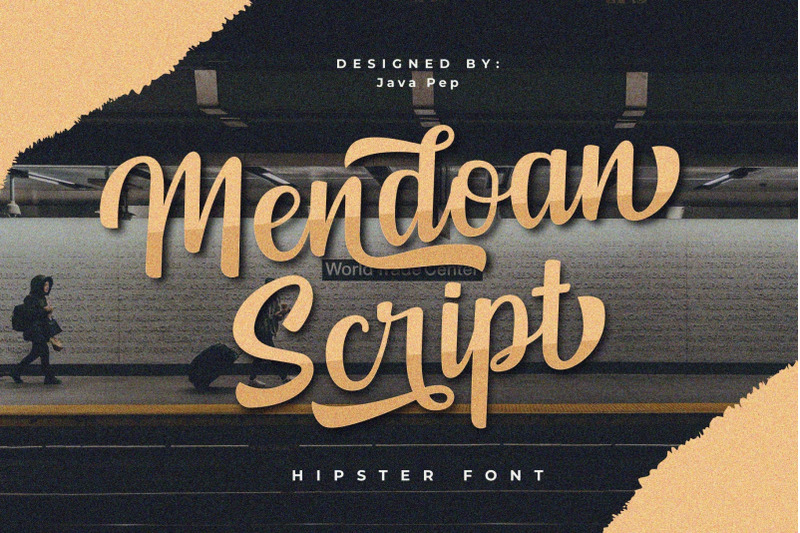 mendoan-script-font