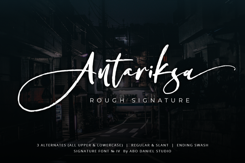 antariksa-rough-signature