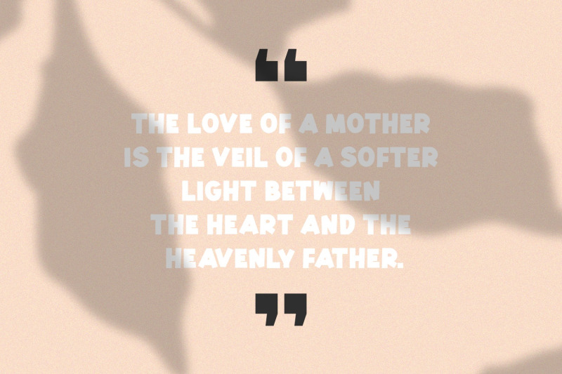 mother-a-font-for-your-love