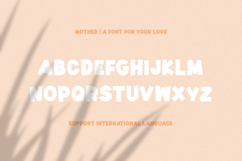 mother-a-font-for-your-love