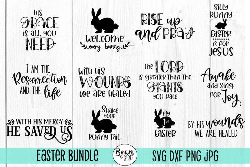 Easter Bundle EPS Include