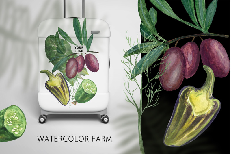 watercolor-farm