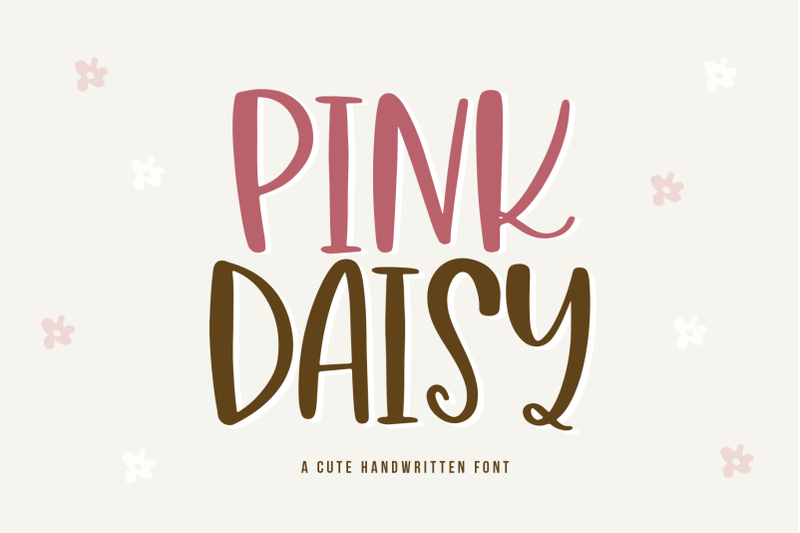 pink-daisy-a-cute-amp-quirky-handwritten-font