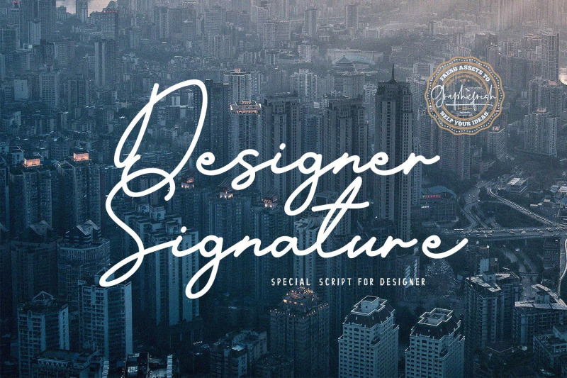 designer-signature-font