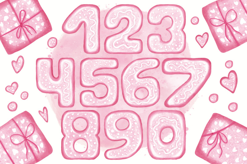 pink-lovely-font-set-valentine-039-s-day-food-letters-amp-numbers