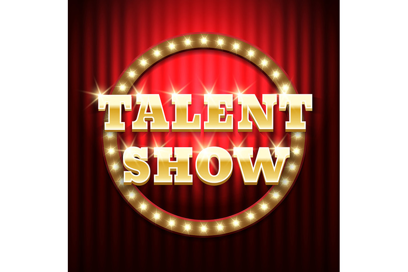 talent-show-golden-sign