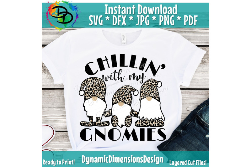 chillin-with-my-gnomies-svg-gnomes-svg-funny-svg-buffalo-plaid-leo