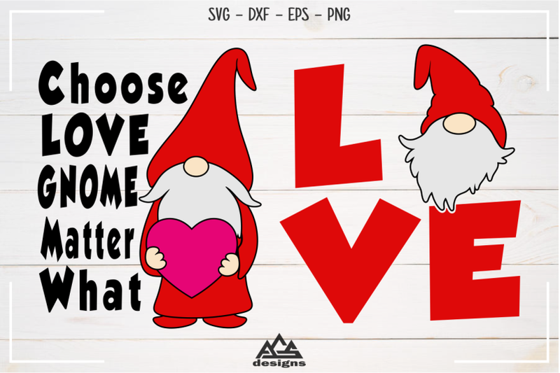 love-gnome-valentine-svg-design