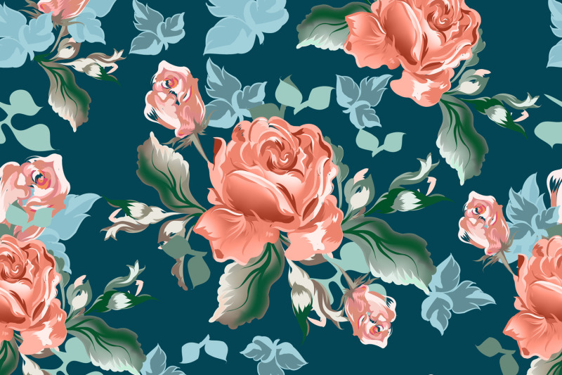 beauitful-vector-vintage-pattern-with-roses