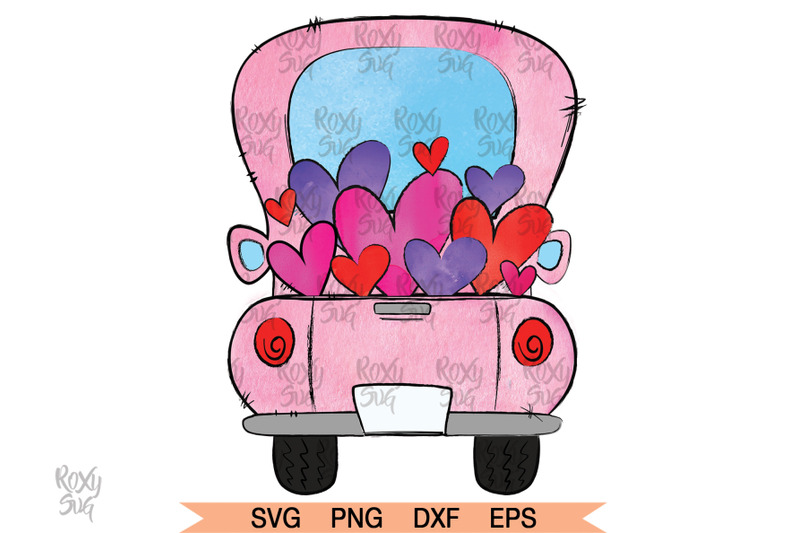 valentine-truck-sublimation-png-design-valentine-truck-clipart