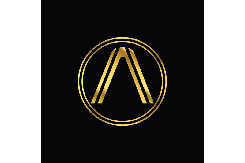 a-logo-gold