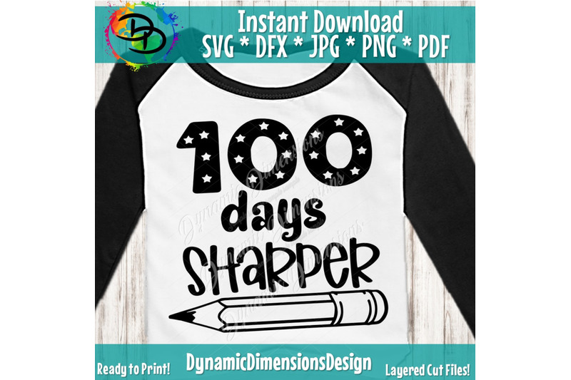 100-days-sharper-svg-100th-day-of-school-cut-file-kid-039-s-saying-funn