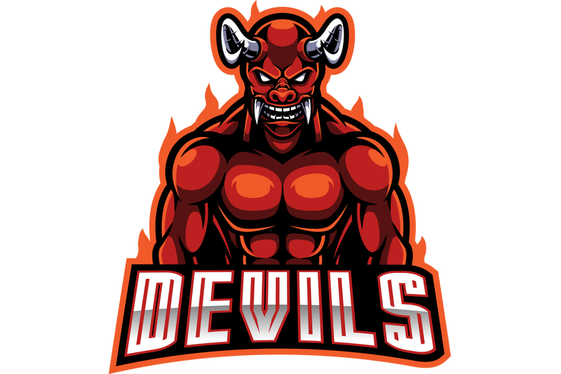 red-devil-esport-mascot-logo-design
